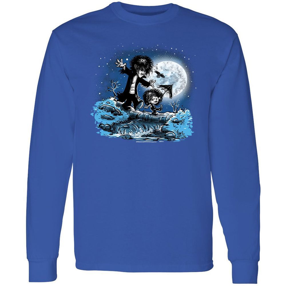 Long Sleeve T-Shirt - BVE3LVB5 - Royal - 8