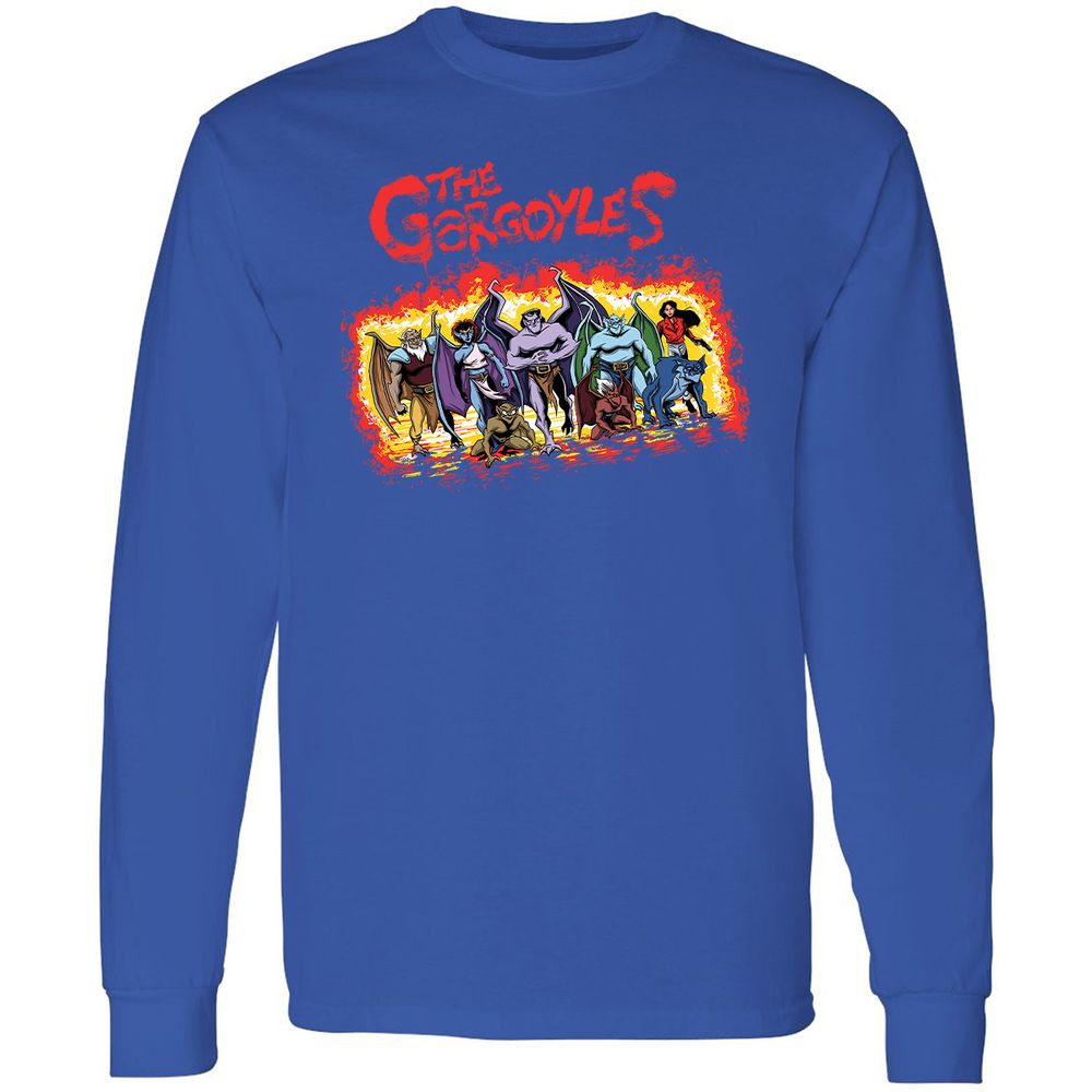 Long Sleeve T-Shirt - BRN5J6B6 - Royal - 8