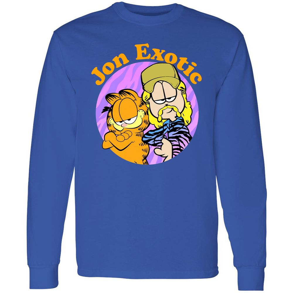Long Sleeve T-Shirt - 2KMQBMM7 - Royal - 8