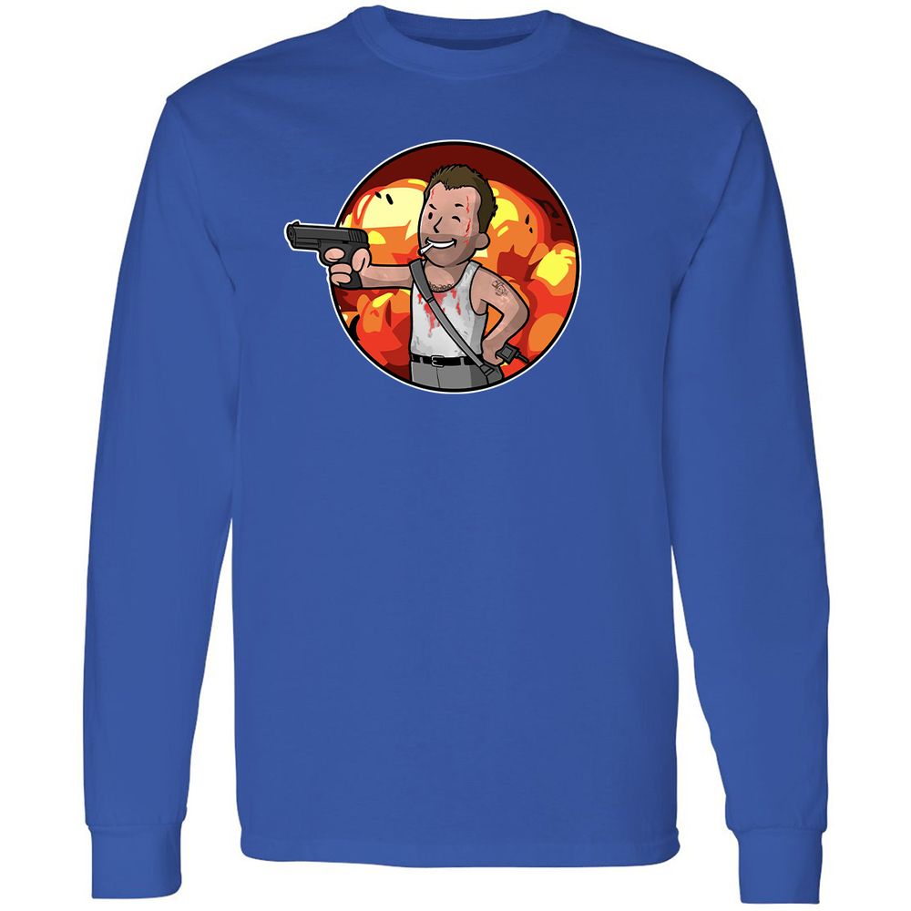 Long Sleeve T-Shirt - PB6KLGSL - Royal - 8