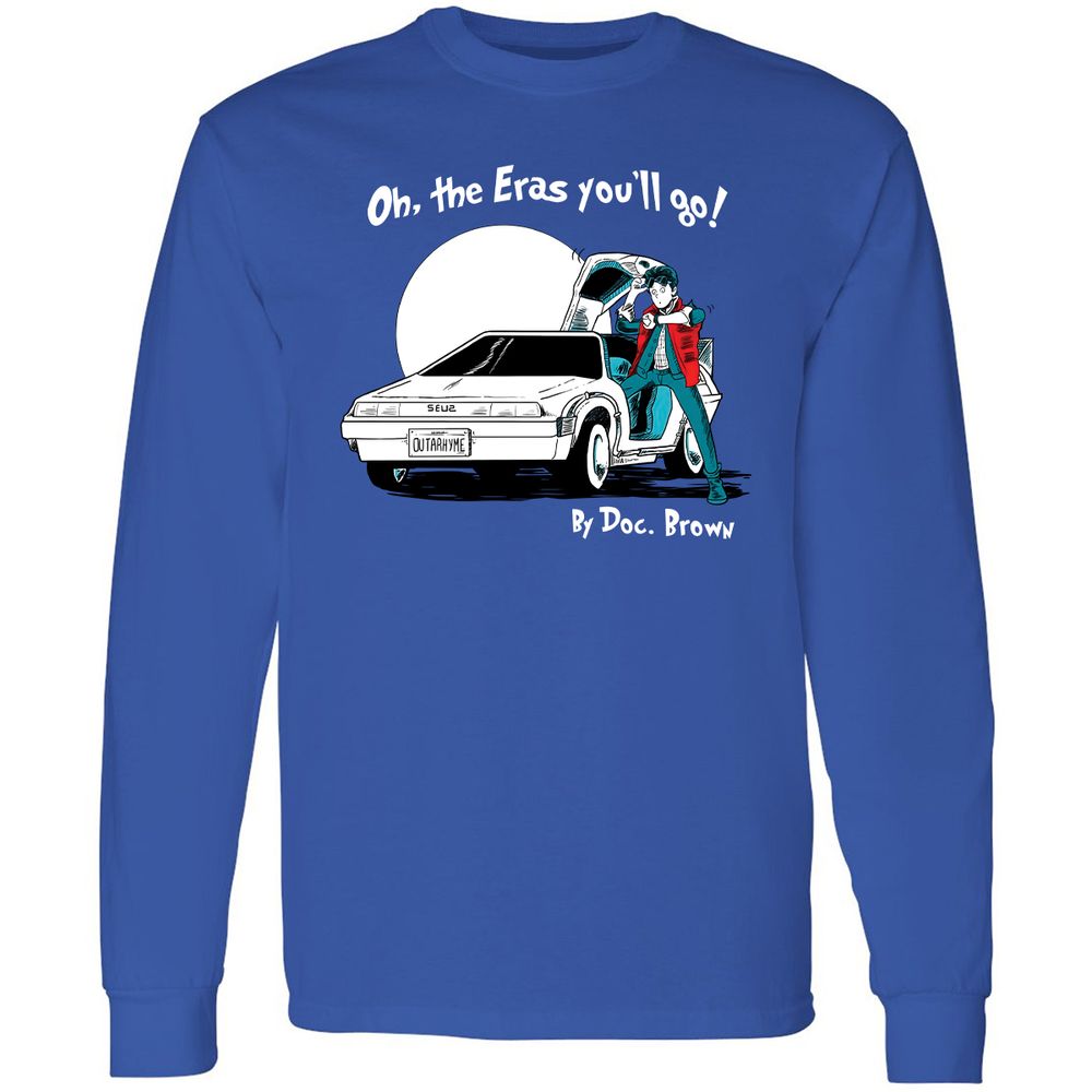 Long Sleeve T-Shirt - 26NAUEJG - Royal - 8