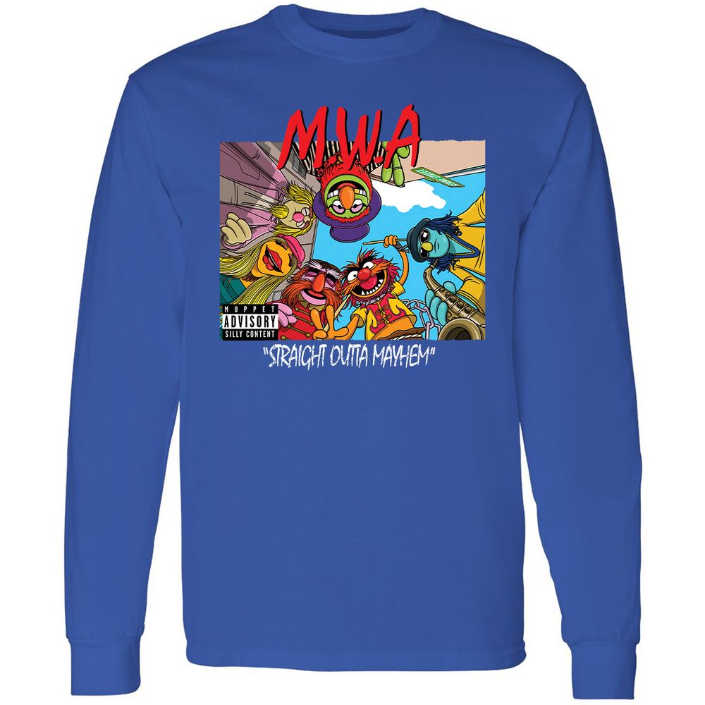 Long Sleeve T-Shirt - AV4PPJCY - Royal - 8