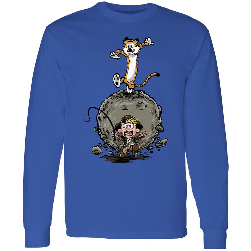 Long Sleeve T-Shirt - 97635JYA - Royal - 8