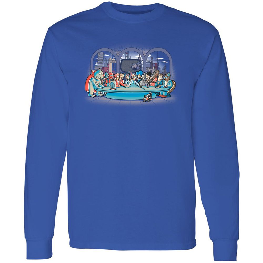 Long Sleeve T-Shirt - LAYJQ7C7 - Royal - 8