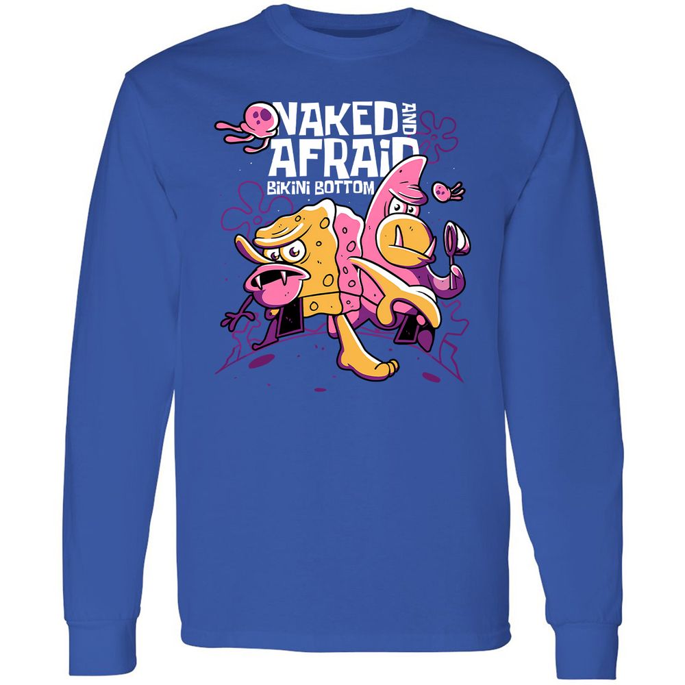 Long Sleeve T-Shirt - M2E8XS5R - Royal - 8