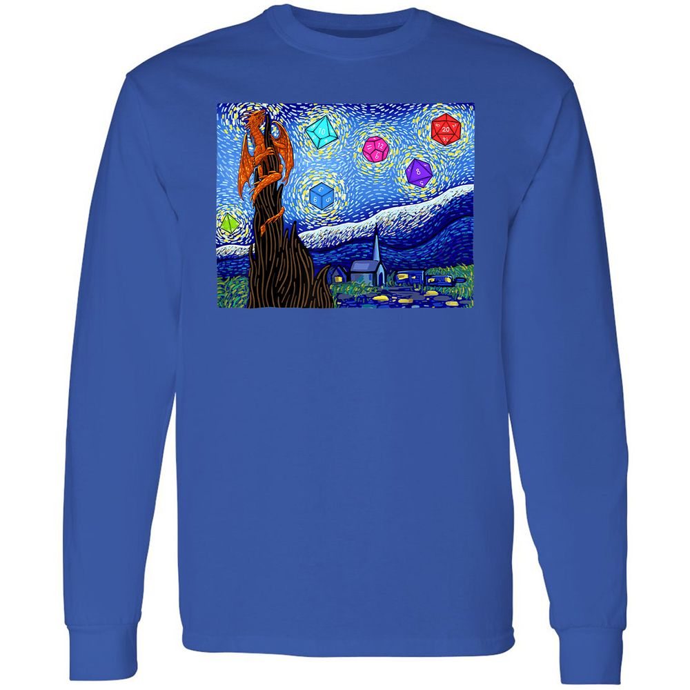 Long Sleeve T-Shirt - 174H7R3A - Royal - 8