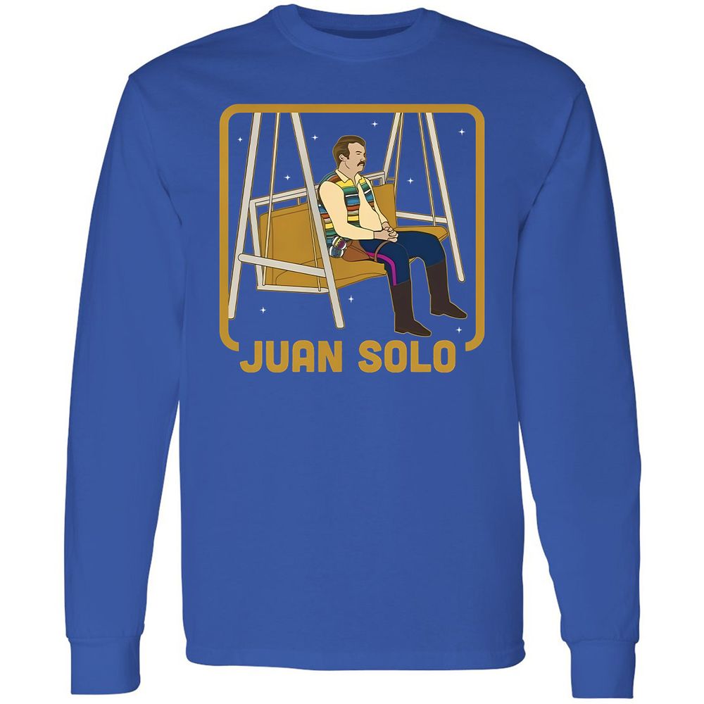 Long Sleeve T-Shirt - T4UP7Z6J - Royal - 8