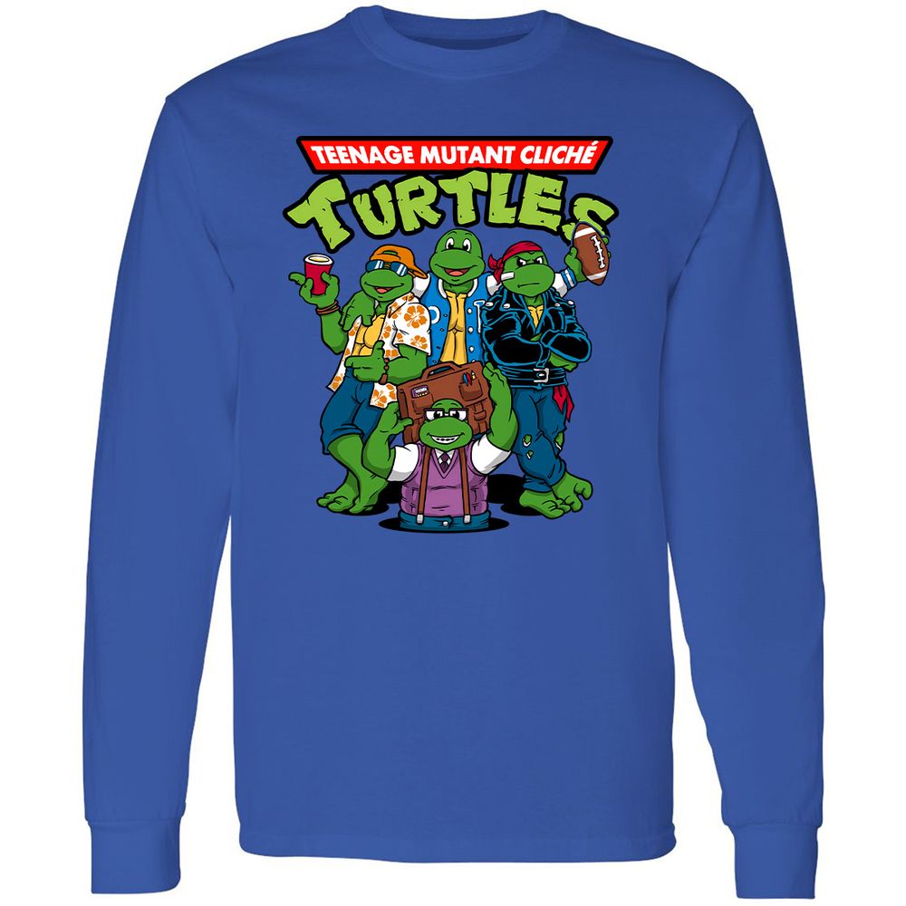 Long Sleeve T-Shirt - YN1NP9Q9 - Royal - 8