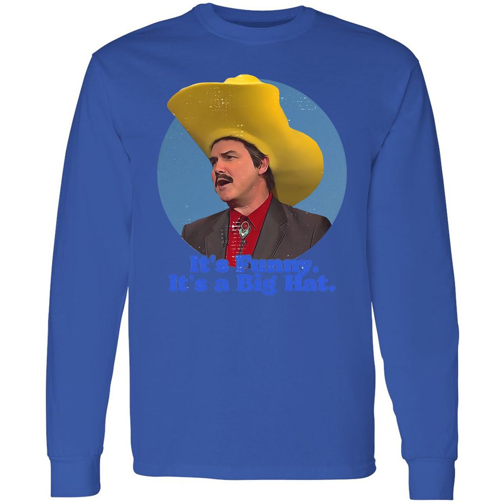 Long Sleeve T-Shirt - GA98J4AD - Royal - 8