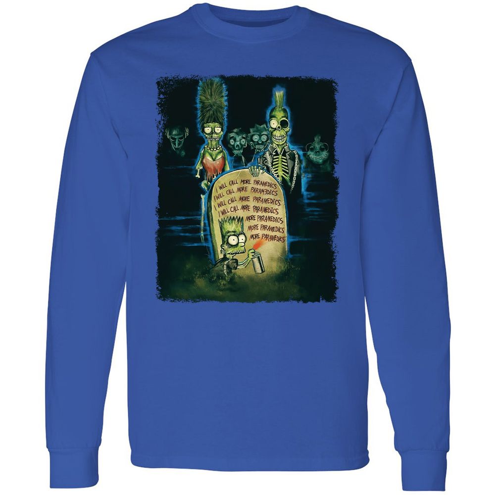 Long Sleeve T-Shirt - Y1N2NKVE - Royal - 8