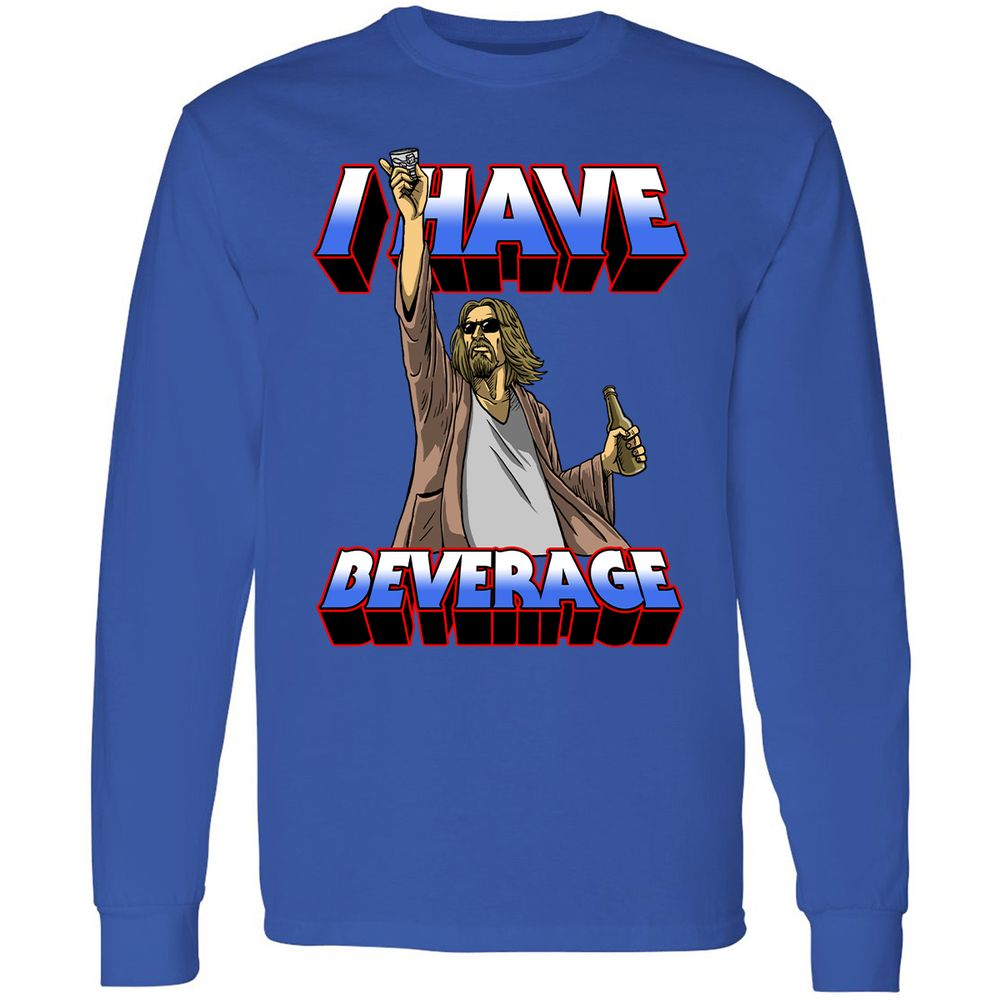 Long Sleeve T-Shirt - 9LLBEWP5 - Royal - 8