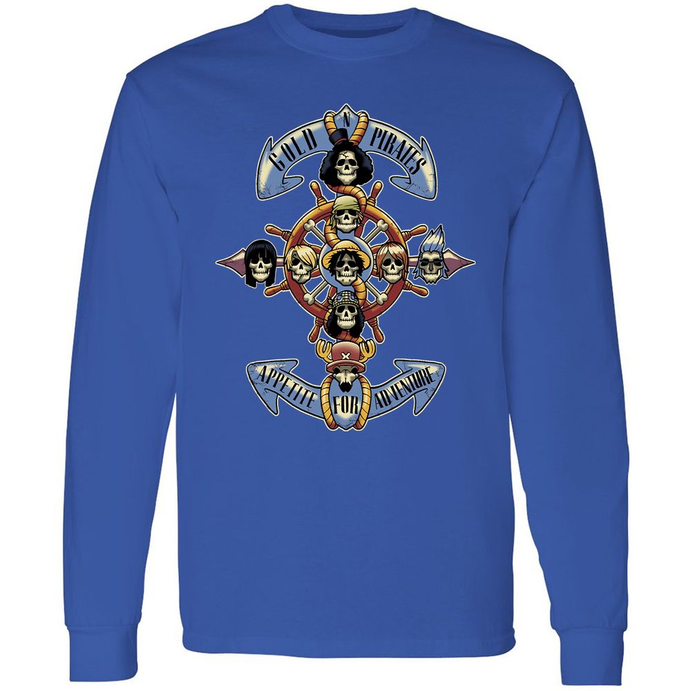 Long Sleeve T-Shirt - ZXNKJ2S2 - Royal - 8