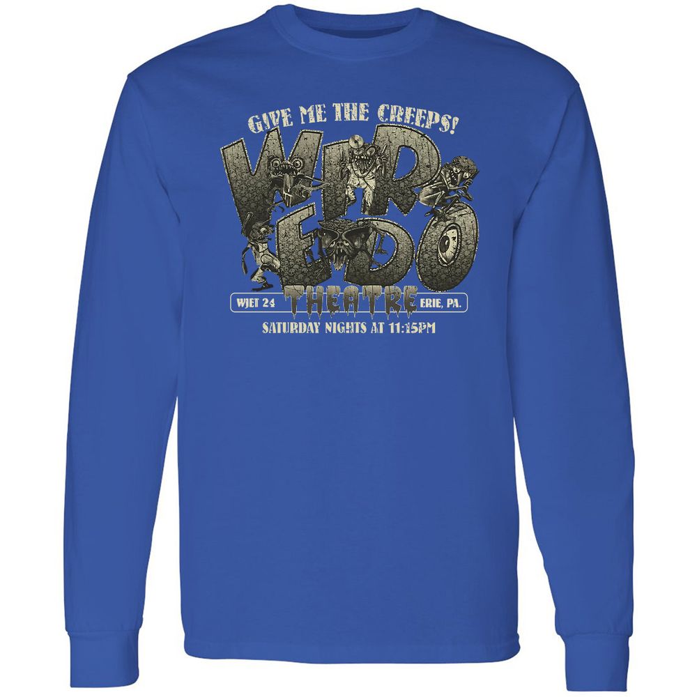 Long Sleeve T-Shirt - WWLY4PEK - Royal - 8