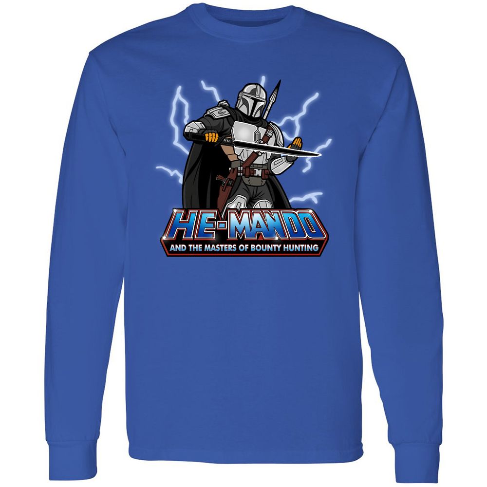 Long Sleeve T-Shirt - YFFERQR7 - Royal - 8