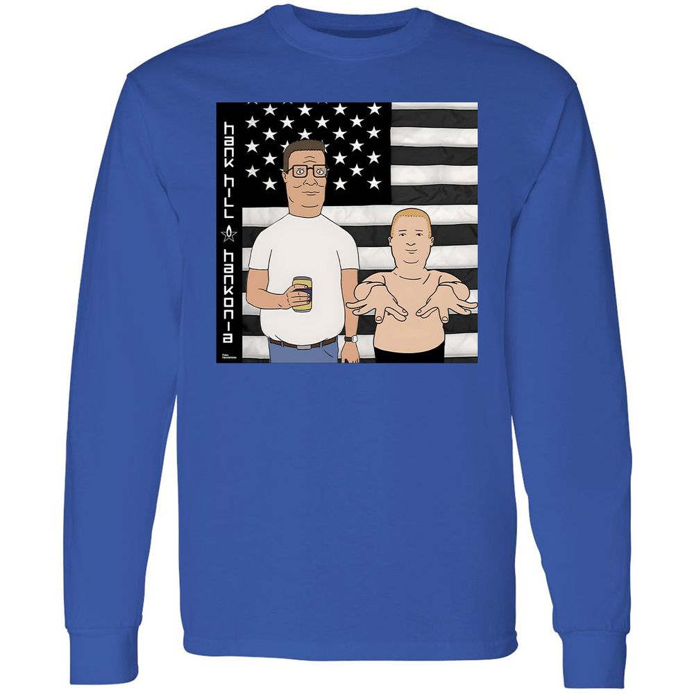 Long Sleeve T-Shirt - J1PK99GZ - Royal - 8