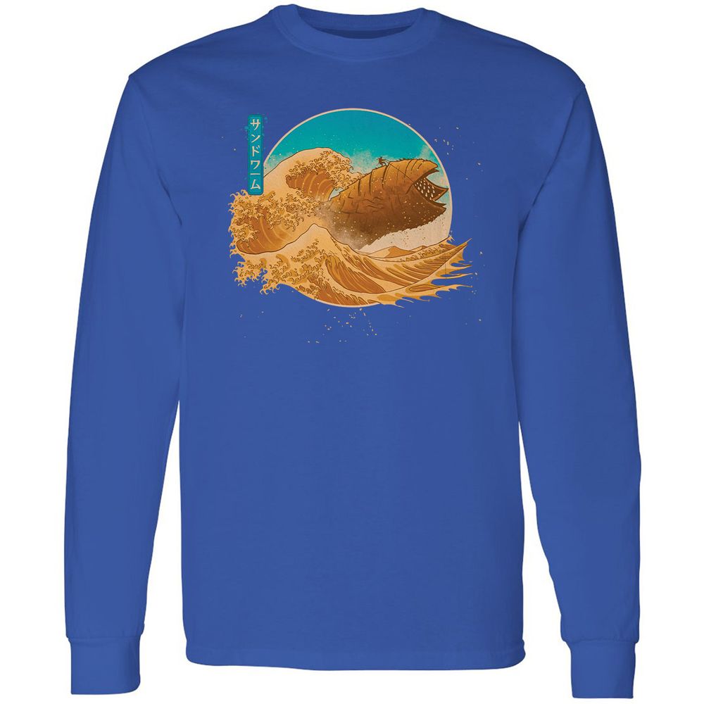 Long Sleeve T-Shirt - DKTZJ8QN - Royal - 8