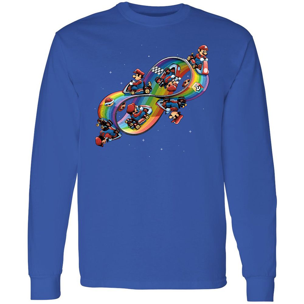 Long Sleeve T-Shirt - 596VSRXH - Royal - 8