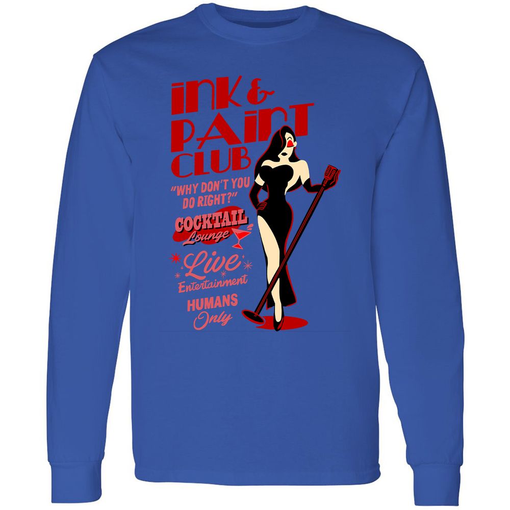 Long Sleeve T-Shirt - 3G6ZQL5Q - Royal - 8