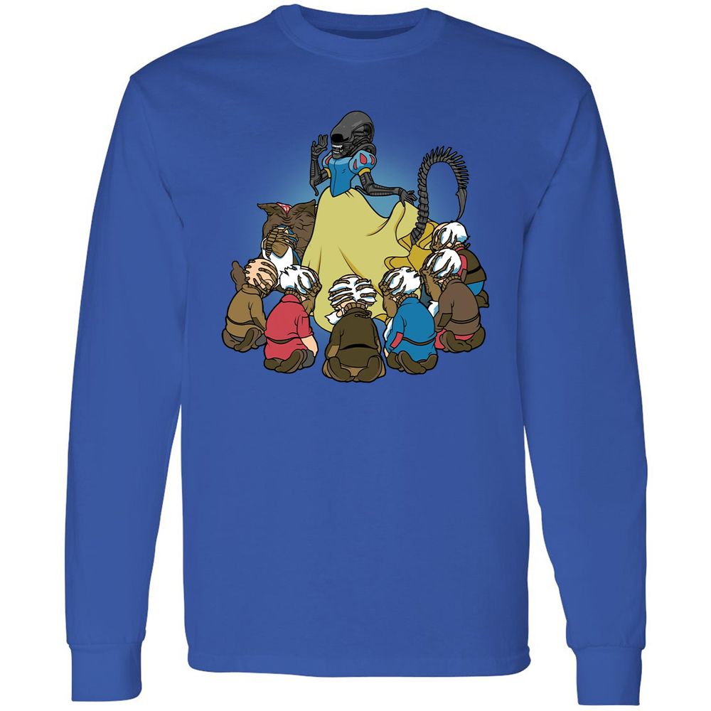 Long Sleeve T-Shirt - 4NDAY6JH - Royal - 8