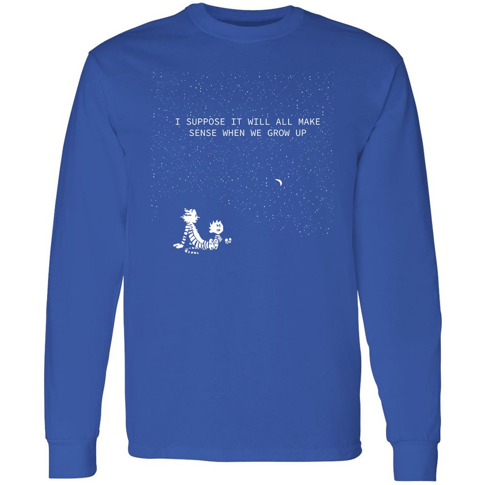 Calvin and Hobbes Stars - Royal - 8