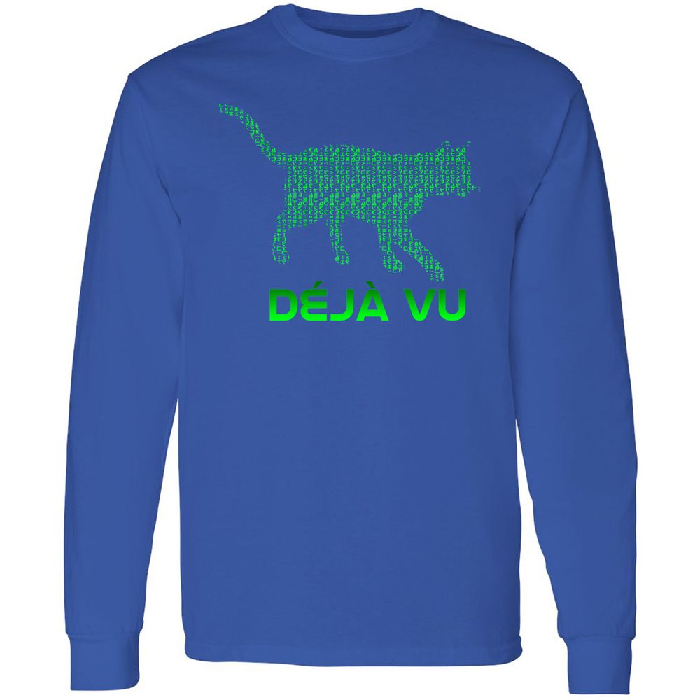 Long Sleeve T-Shirt - 737V36N6 - Royal - 8