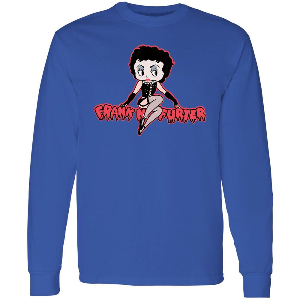Long Sleeve T-Shirt - 374KUPN8 - Royal - 8