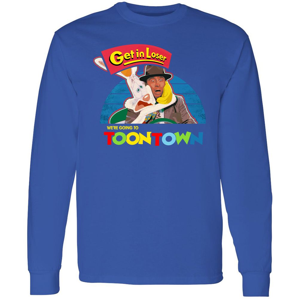 Long Sleeve T-Shirt - 75U7YDHN - Royal - 8