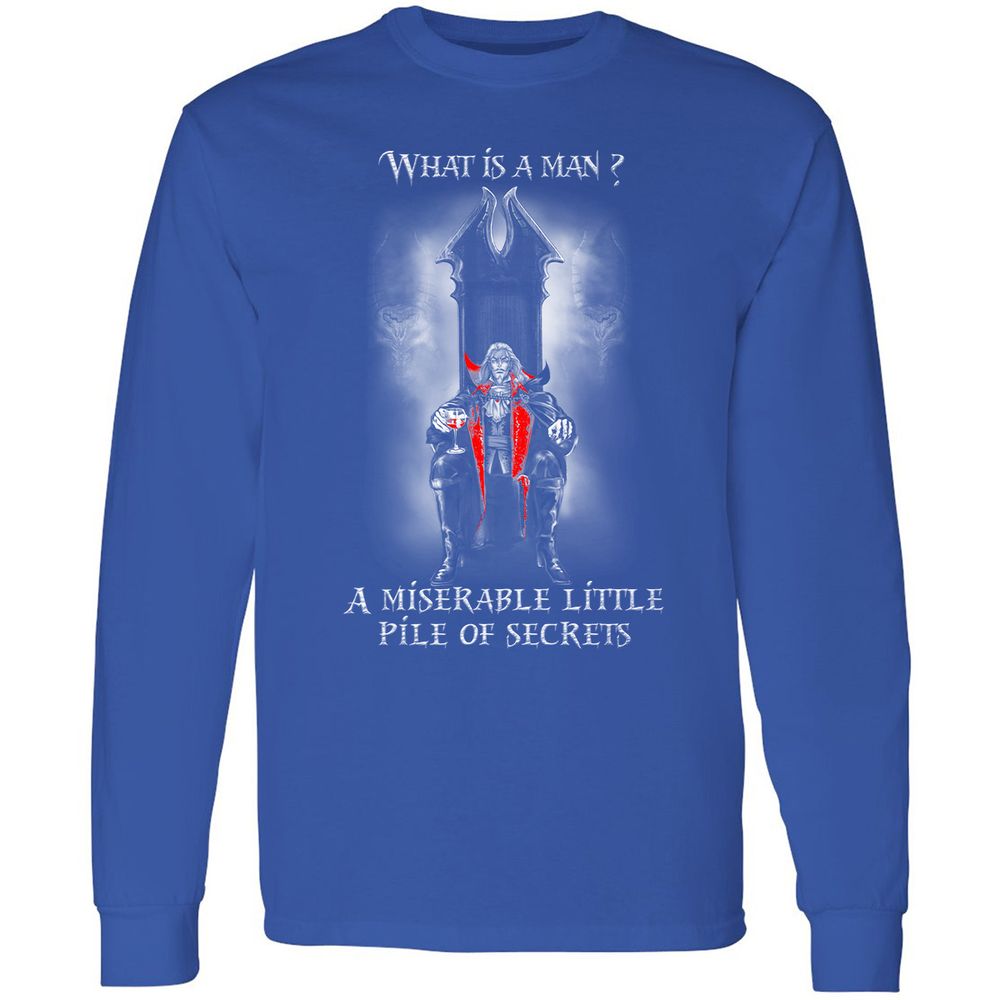 Long Sleeve T-Shirt - 41H9CD9K - Royal - 8