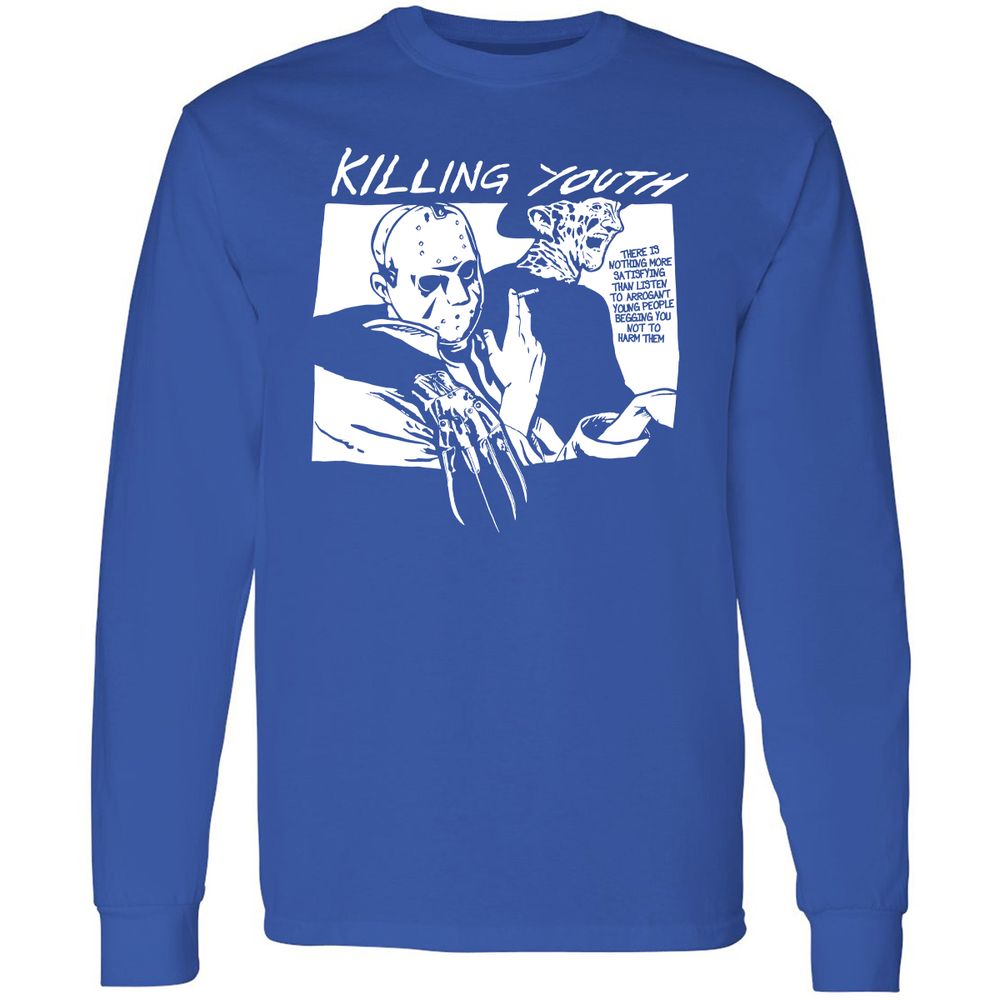 Long Sleeve T-Shirt - 8KT934H6 - Royal - 8