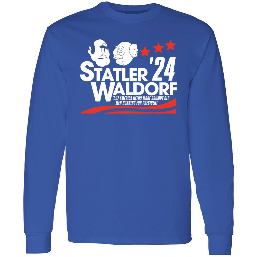 Long Sleeve T-Shirt - KQ1Z8FV6 - Royal - 8