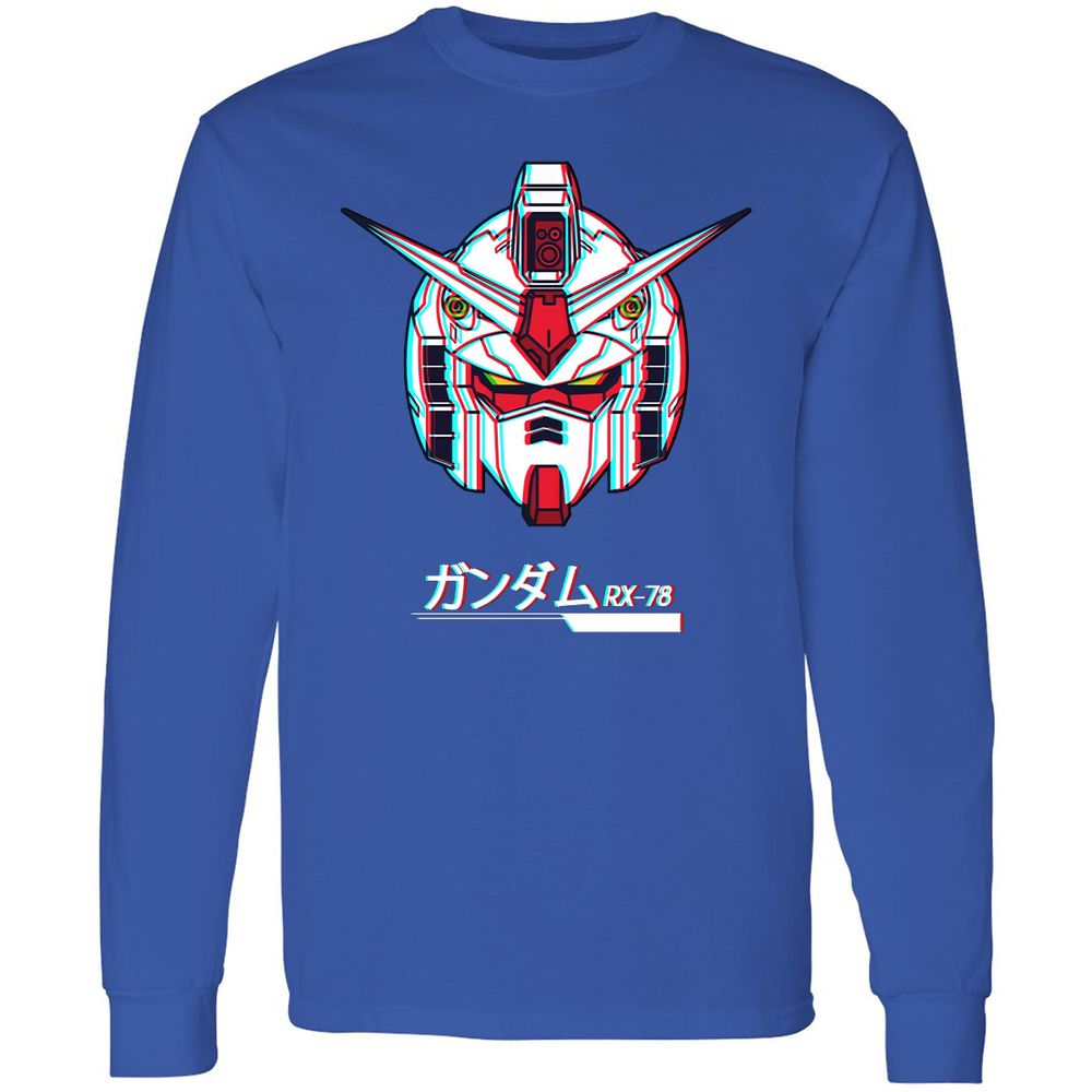 Long Sleeve T-Shirt - 9G556QRG - Royal - 8
