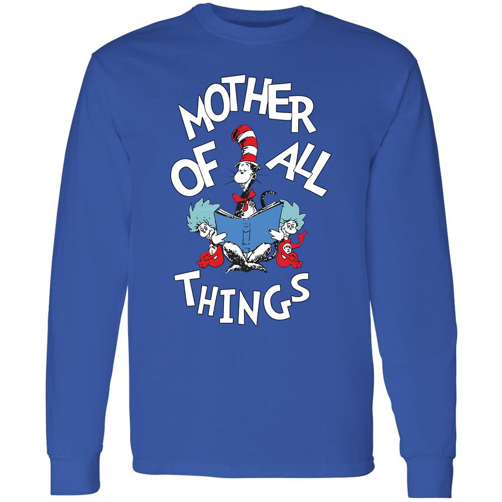 Long Sleeve T-Shirt - PLBULFLR - Royal - 8