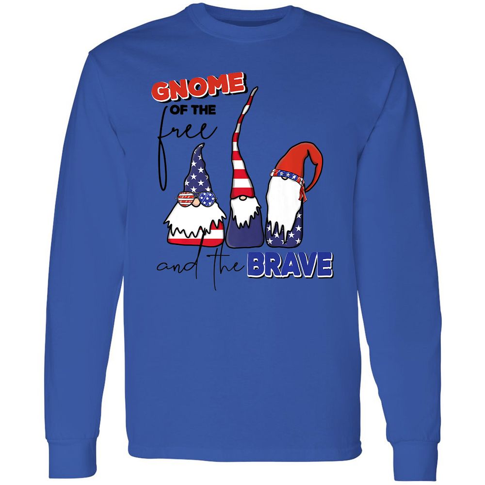 Long Sleeve T-Shirt - 3NGKGG1H - Royal - 8