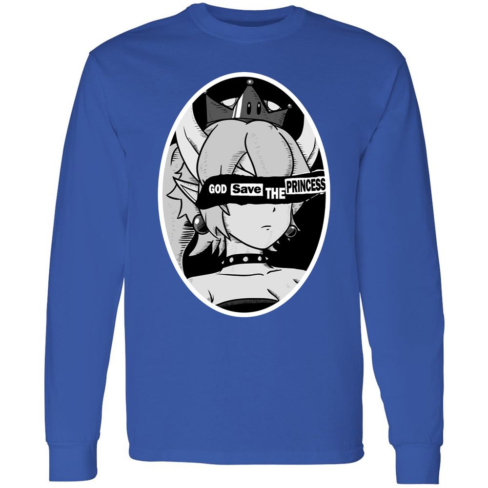 Long Sleeve T-Shirt - 3FB1G5YJ - Royal - 8