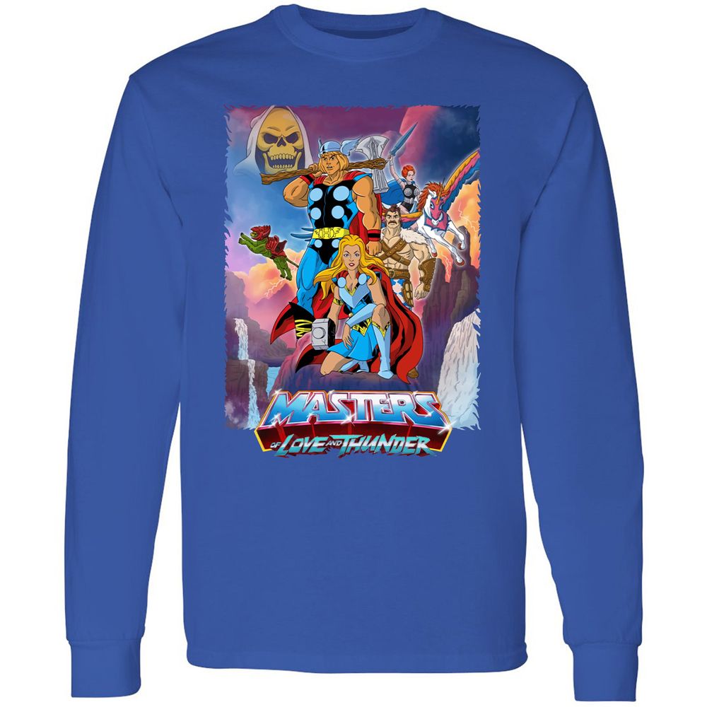 Long Sleeve T-Shirt - MLCZJL19 - Royal - 8