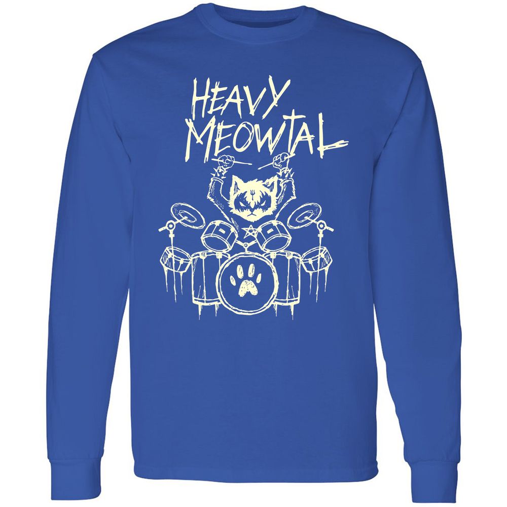 Long Sleeve T-Shirt - UZBQ9M31 - Royal - 8