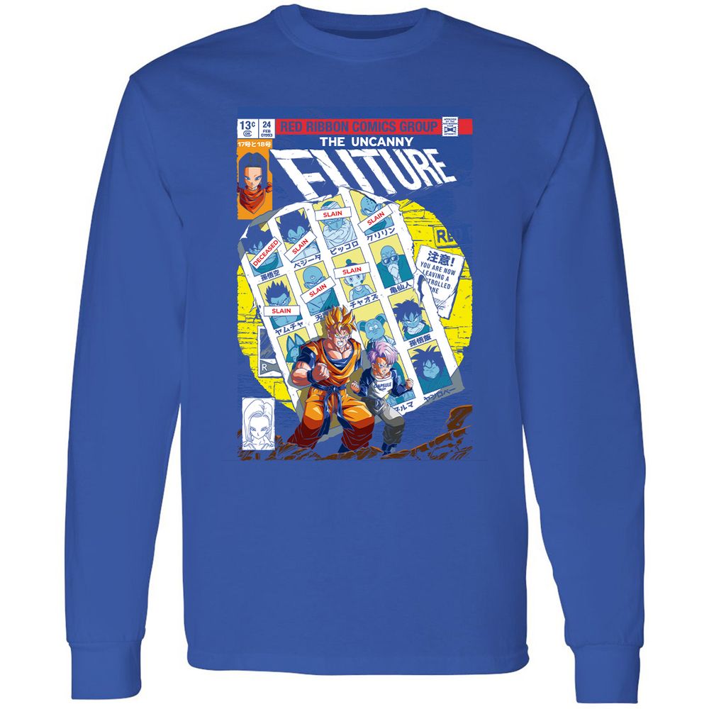 Long Sleeve T-Shirt - J5H899HU - Royal - 8