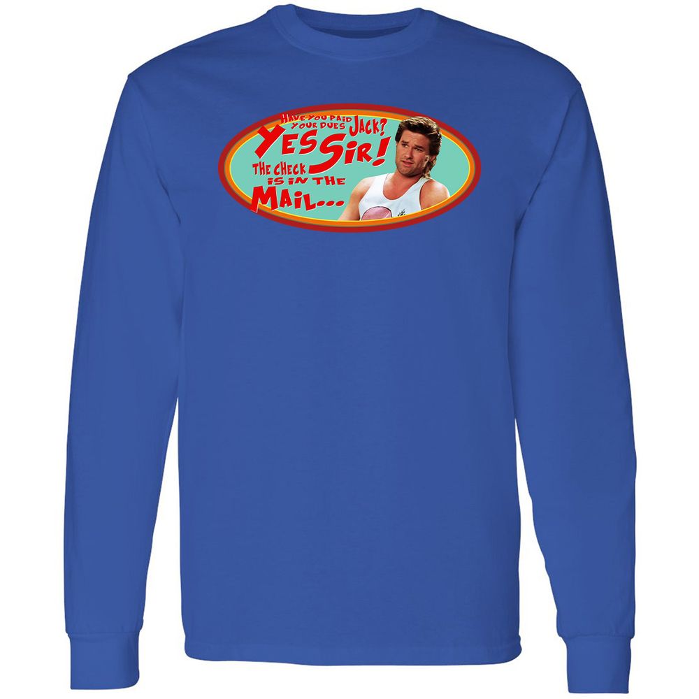 Long Sleeve T-Shirt - XQWTRTQJ - Royal - 8