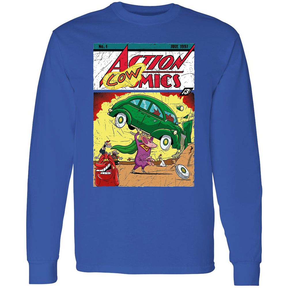 Long Sleeve T-Shirt - A2JAALBB - Royal - 8
