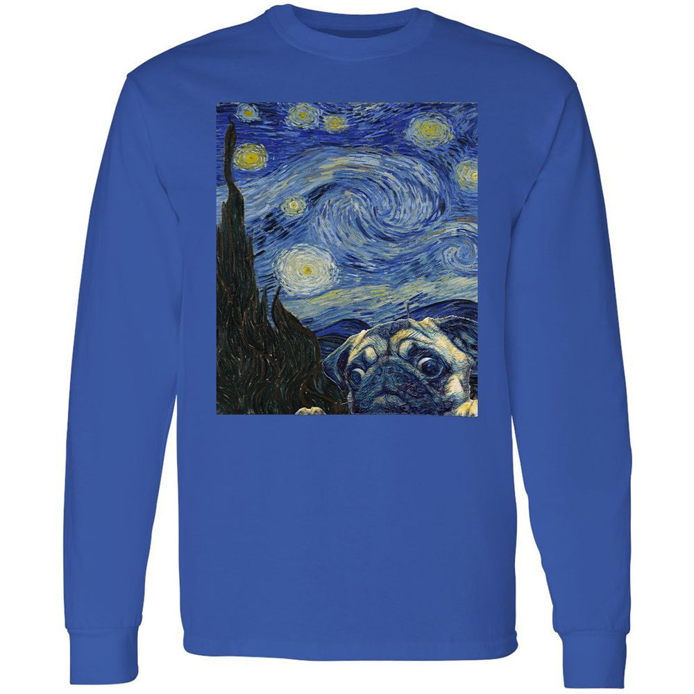 Long Sleeve T-Shirt - TD6ACWZH - Royal - 8