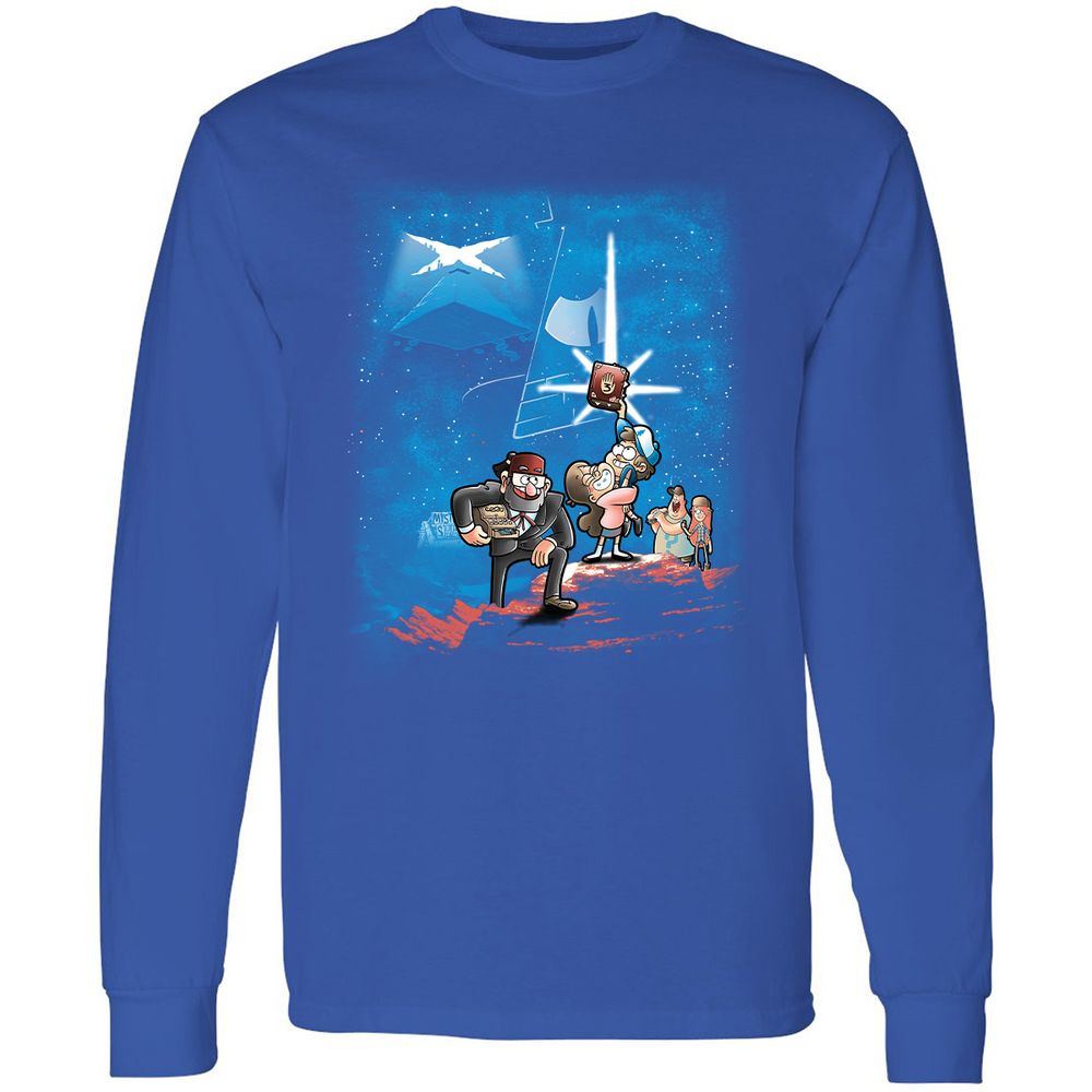 Long Sleeve T-Shirt - ZVS47HGR - Royal - 8