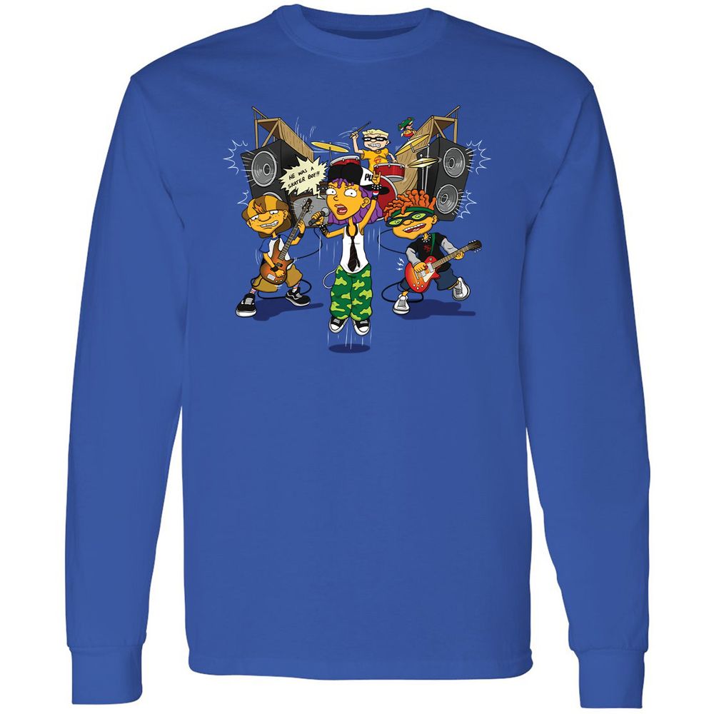 Long Sleeve T-Shirt - H8T3TJKE - Royal - 8