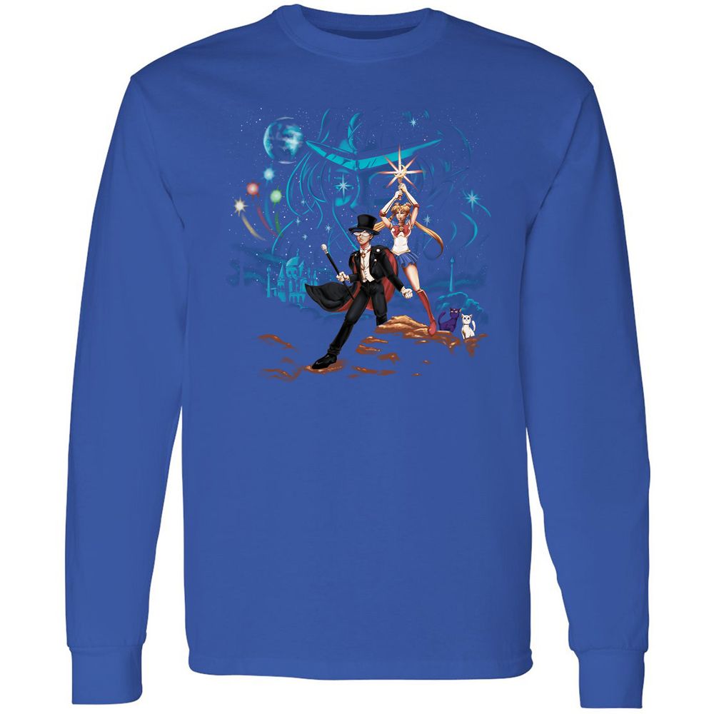 Long Sleeve T-Shirt - CRV834QB - Royal - 8