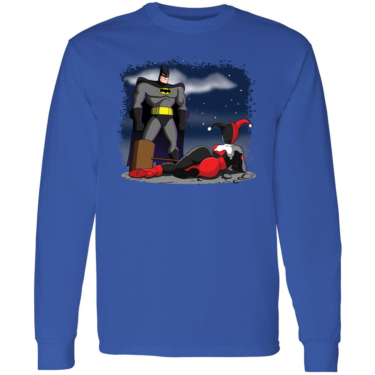 Long Sleeve T-Shirt - JA8NLRZX - Royal - 8