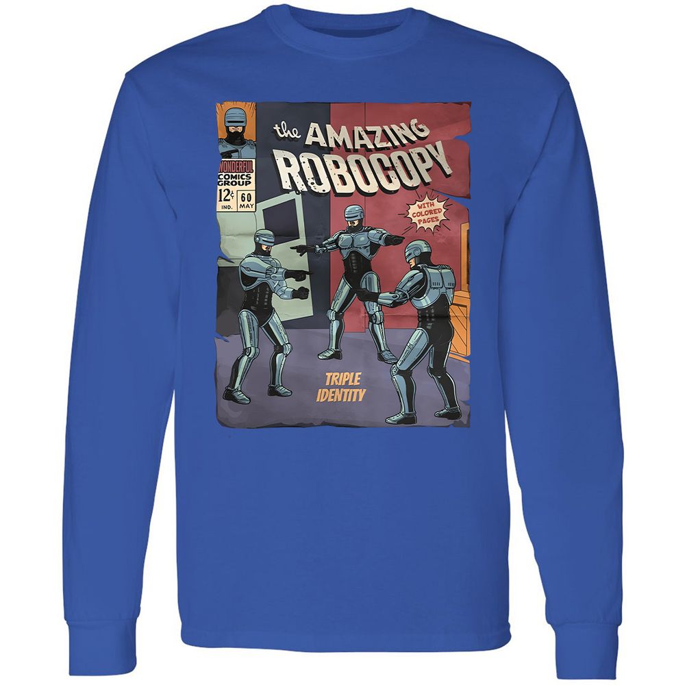 Long Sleeve T-Shirt - RSE5S91K - Royal - 8