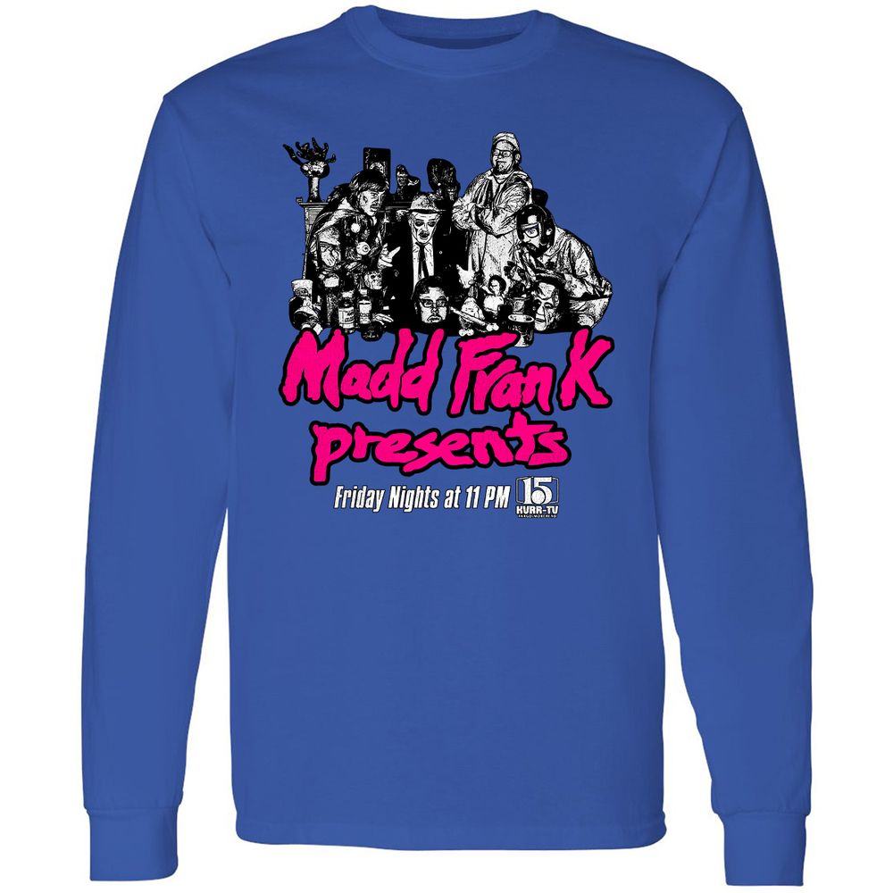 Long Sleeve T-Shirt - CU7FHLLK - Royal - 8