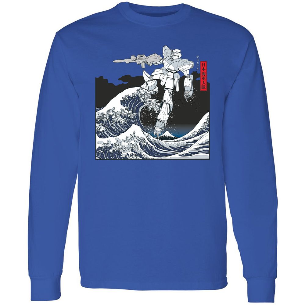 Long Sleeve T-Shirt - RDDH217Q - Royal - 8