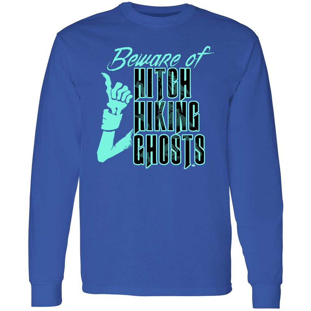 Long Sleeve T-Shirt - WYGZDMYQ - Royal - 8