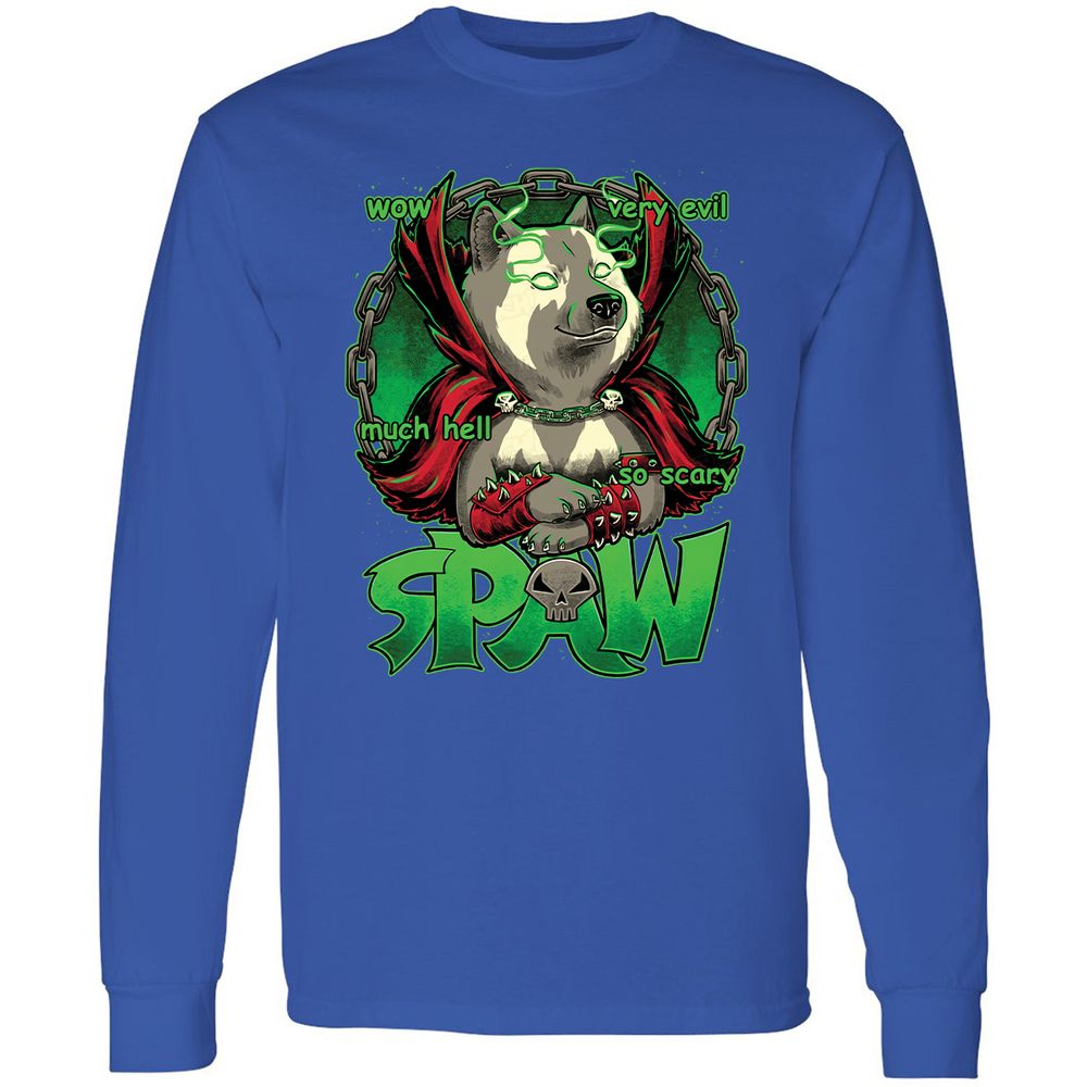 Long Sleeve T-Shirt - 9VFXE7JV - Royal - 8