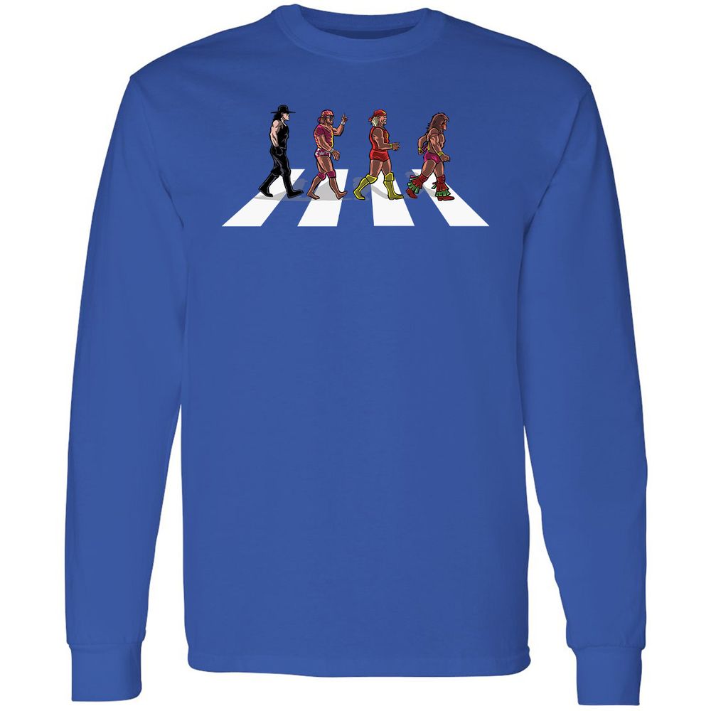 Long Sleeve T-Shirt - 3VSZJV1Y - Royal - 8